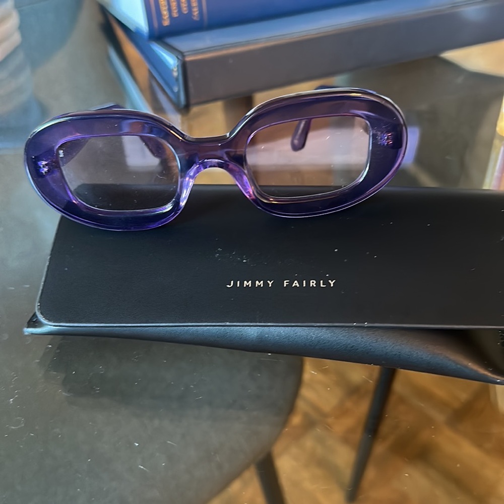 Purple Jimmy Fairly sunglasses